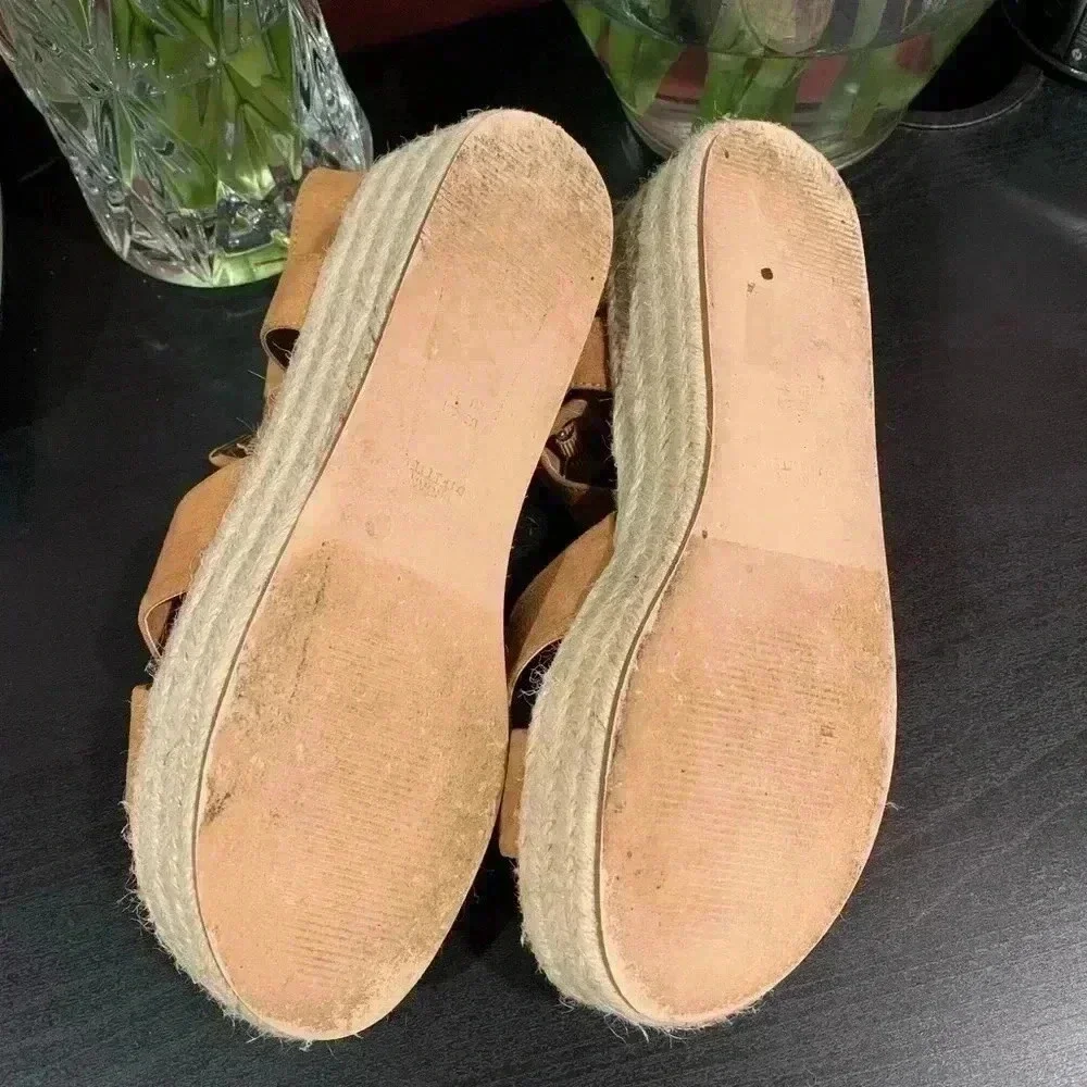 Urban Outfitters Brown Platform Sandals
